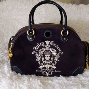 Rare Juicy Couture Dog Carrier